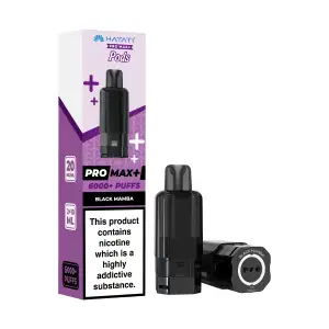 Hayati Pro Max Plus 6K Prefilled Pods - 20mg | Black Mamba